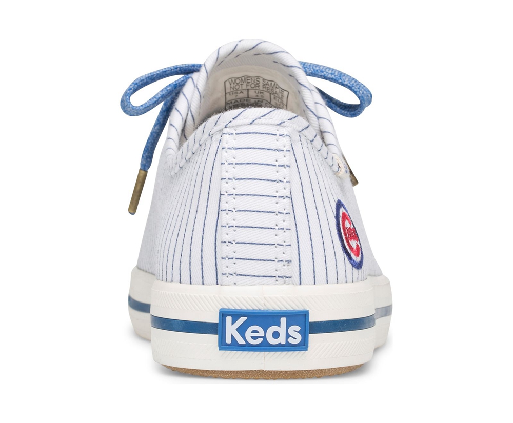 Tenis Keds Mujer Blancos - Kickstart Mlb® - 7431-ASQRK